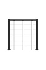 Brüstungsgeländer zu Spino Zink Color